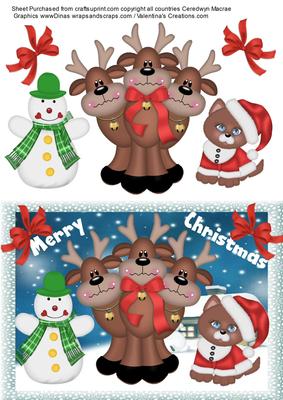 Trio of Reindeers
