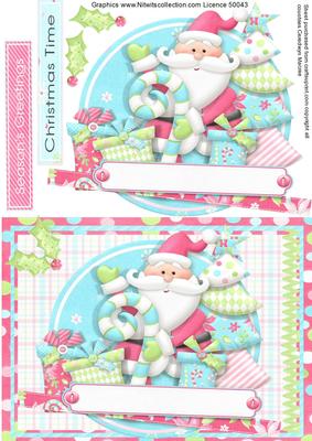 Merry and Bright Santa