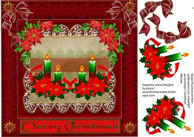 Christmas Candles Aglow