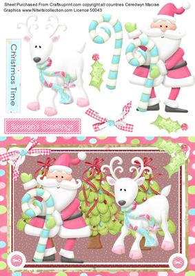 Santa and Reindeer