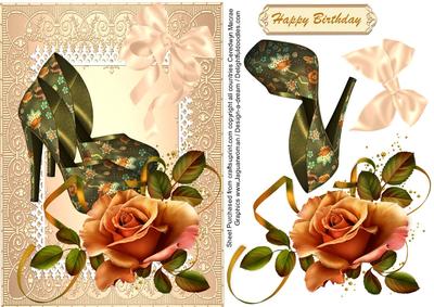 Glity Shoes and Roses
