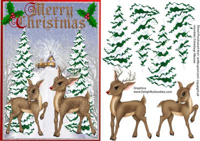 Clarice and Rudoulf's Christmas Scene