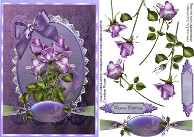 Beautiful Lavender Roses