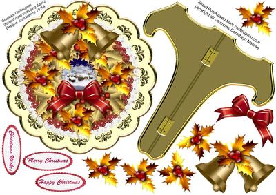 Beautiful Christmas Plate