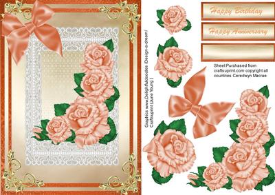 Beautiful Peach Roses