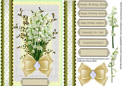Spray of Lily of the Valley