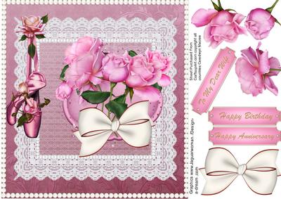 Pink Roses and Ballet Shoes