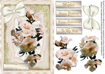 Beautiful Cream Azaleas