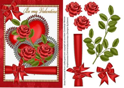Valentines Hearts and Roses