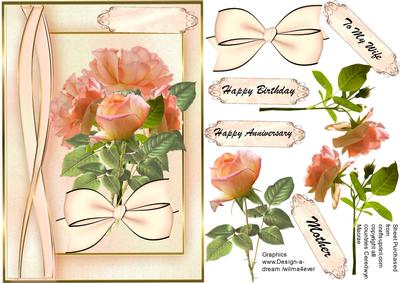 Beautiful Soft Apricot Roses