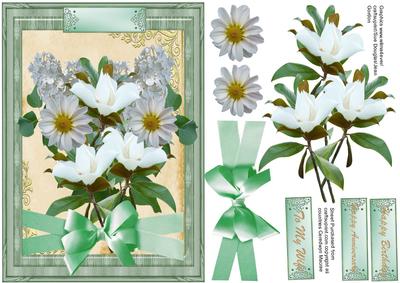 Lilac, Magnolia, and Daisys