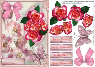 Beautiful Pink Tinged Roses
