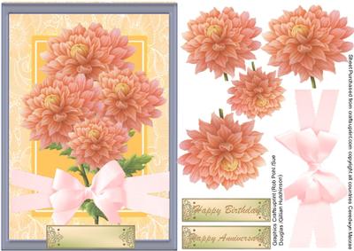 Lovely Bronze Dahlia's