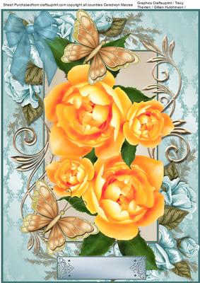 Lovely Sunshine Yellow Roses