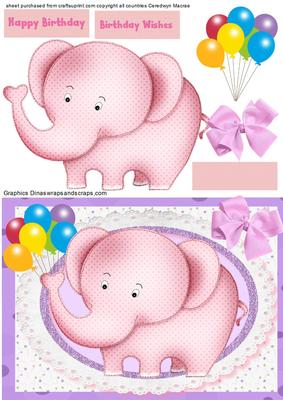 Nellies Birthday Balloons (girl )