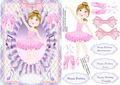Ballerina Dancing to the Music