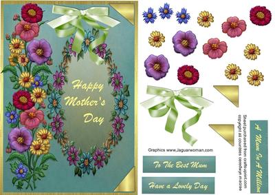 A Garland of Flower's for Mum