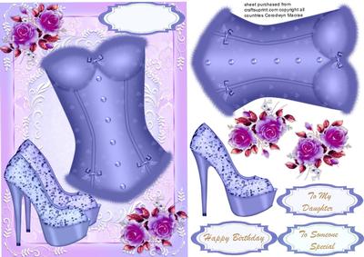 Lovely Basque in Lilac
