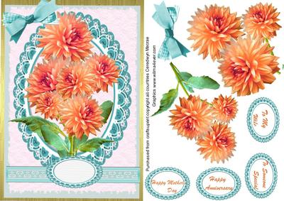 Beautiful Flowers in Apricot