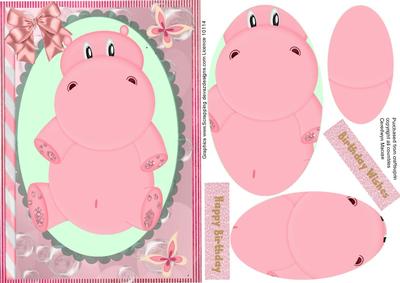 Lovely Bubblegun the Hippo