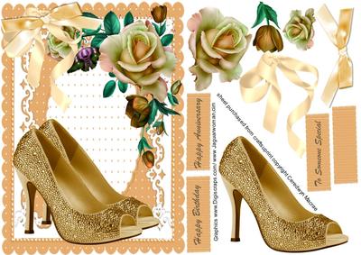 Beautiful Roses and Shoes