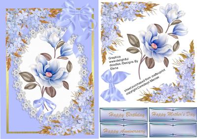 Lovely Blue Magnolias