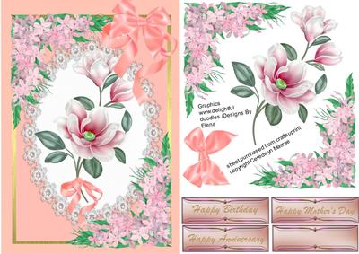 Lovely Pink Magnolias