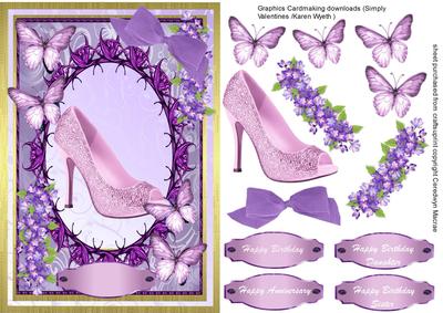 Lovely Butterflys and Shoe