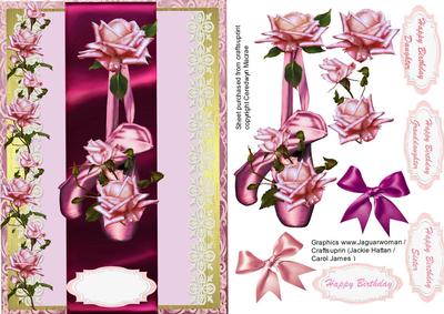 Lovely Ballerina Shoes and Roses
