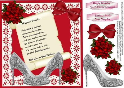Beautiful Black Lace Shoes and a Birthday Wish