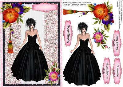 Lovely Black Dress for the Dance