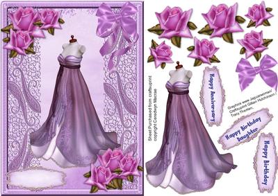 Stunning Lilac Ball Gown