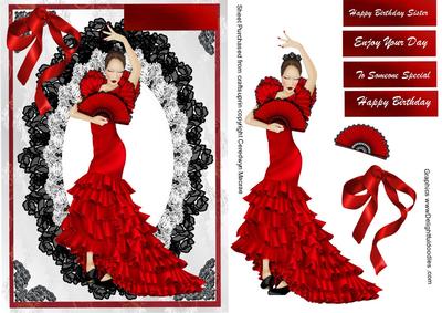 Beautiful Flamico Dancer