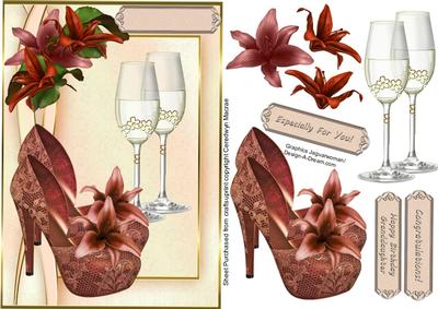 Lovely Wine Shoes and Lillys