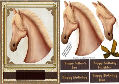 Beautiful Palamino Horse