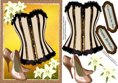 Beautiful Sepia Corset