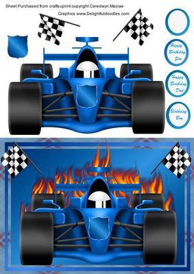 Let's Hear the Roar of the Engines ( Blue)