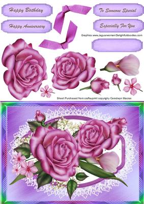 Beautiful Roses and Babys Breath