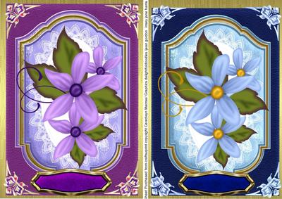 Lovely A5 Flower Toppers