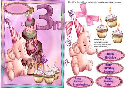 1,2,3,blow Out the Candles (girl 3rd)