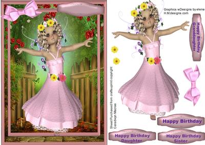 Beautiful Dancing Fairy