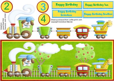 Chuggung Along the Country Side