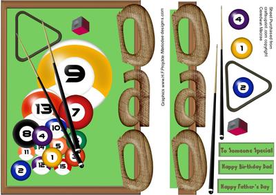 A Game of Billiards for Dad