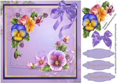 Beautiful Pansys of Summer