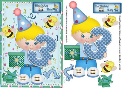Happy Birthday Boy 3 Today