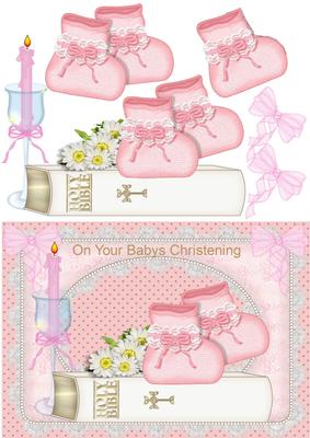 On Your Baby Girls Christening