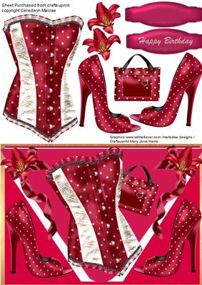 Lovely Envelope with Polka Dot Accesorys