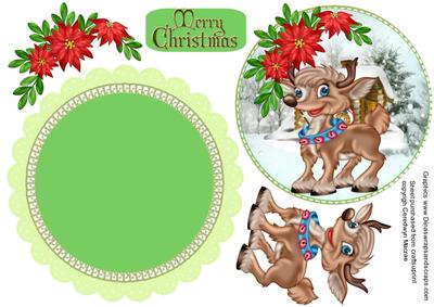 Christmas Rocker or Easel