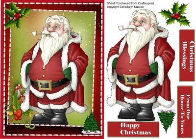 Lovely Jolly Santa Clause