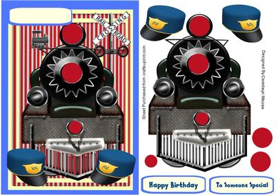 The Big Black Working Train